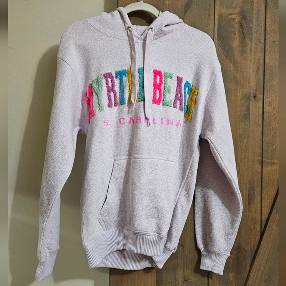 pacific&co Sweaters - Pacific&co. Myrtle Beach grey sweater knit hoodie. Size small. NWT